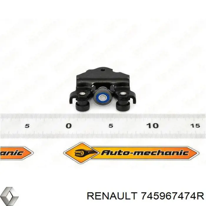 Rolo esquerdo inferior da porta lateral (deslizante) Renault (RVI) 745967474R preço, a partir de 36,44 USD