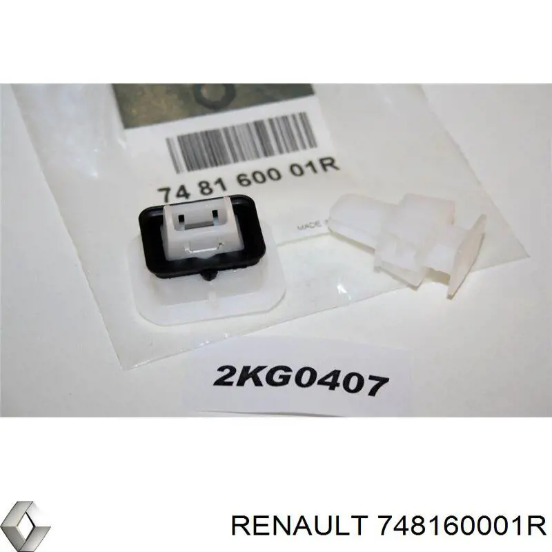 748160001R Renault (RVI) Cápsula (prendedor) de fixação de revestimento da porta