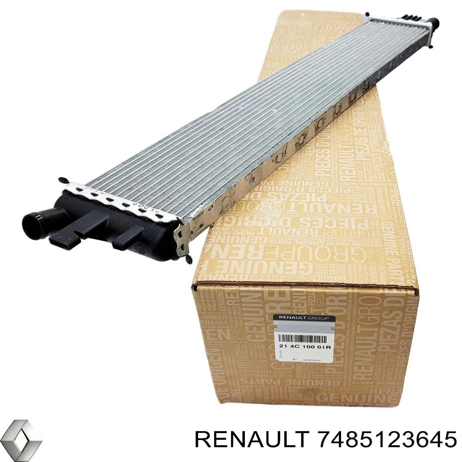 7485123645 Renault (RVI) Radiador de esfriamento de motor adicional