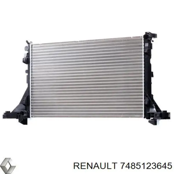 Radiador de esfriamento de motor adicional Renault (RVI) 7485123645 preço, a partir de 84,81 USD