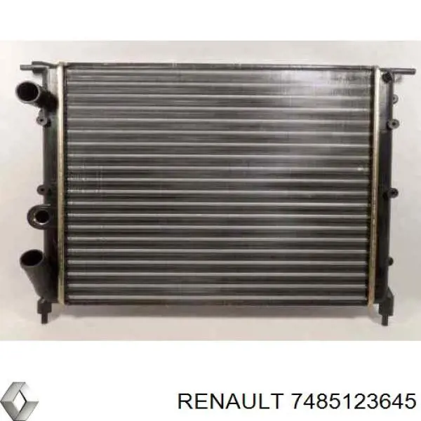Compre 7485123645 Renault (RVI) Radiador de esfriamento de motor adicional
