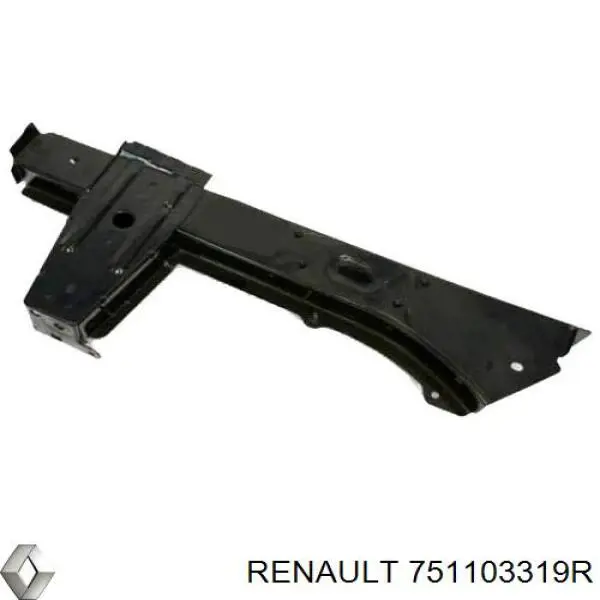 751103319R Renault (RVI) Longarina de chassi dianteira direita