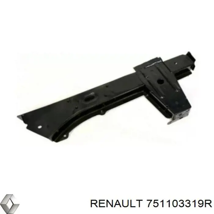 Longarina de chassi dianteira direita Renault (RVI) 751103319R preço, a partir de  