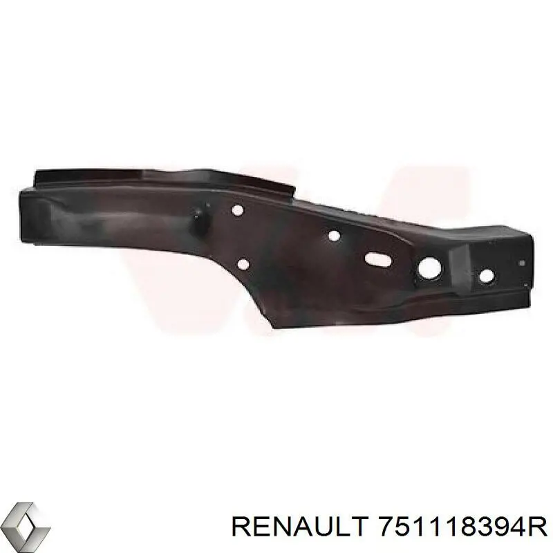 Longarina de chassi dianteira esquerda Renault (RVI) 751118394R preço, a partir de  USD