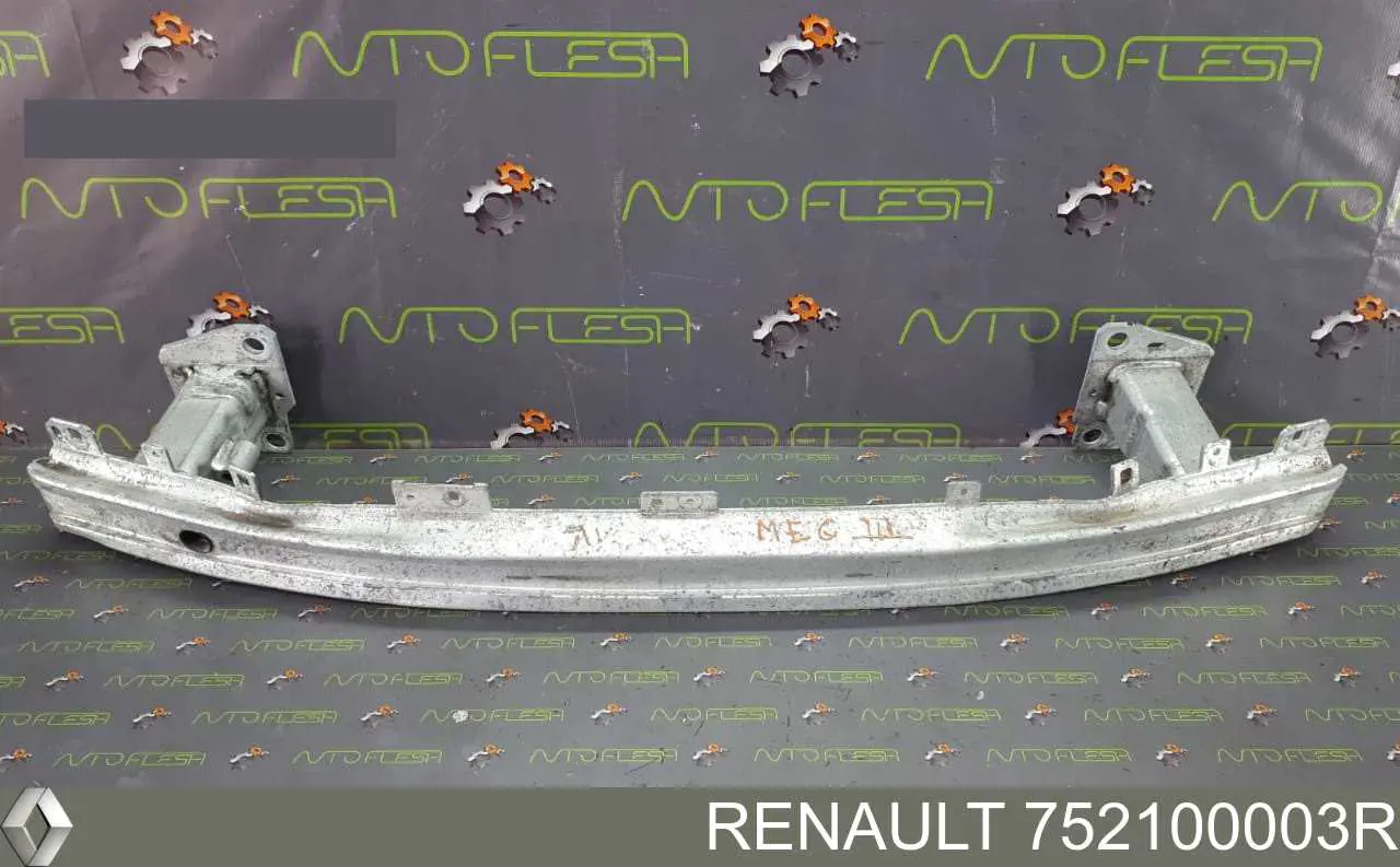 752100003R Renault (RVI) Reforçador do pára-choque dianteiro