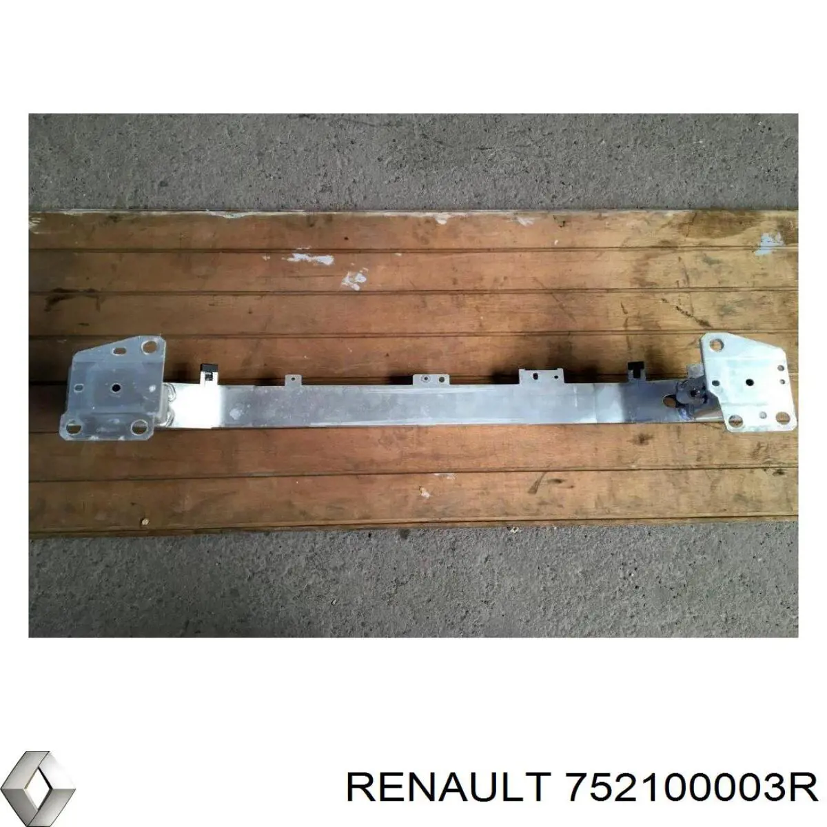 Compre 752100003R Renault (RVI) Reforçador do pára-choque dianteiro