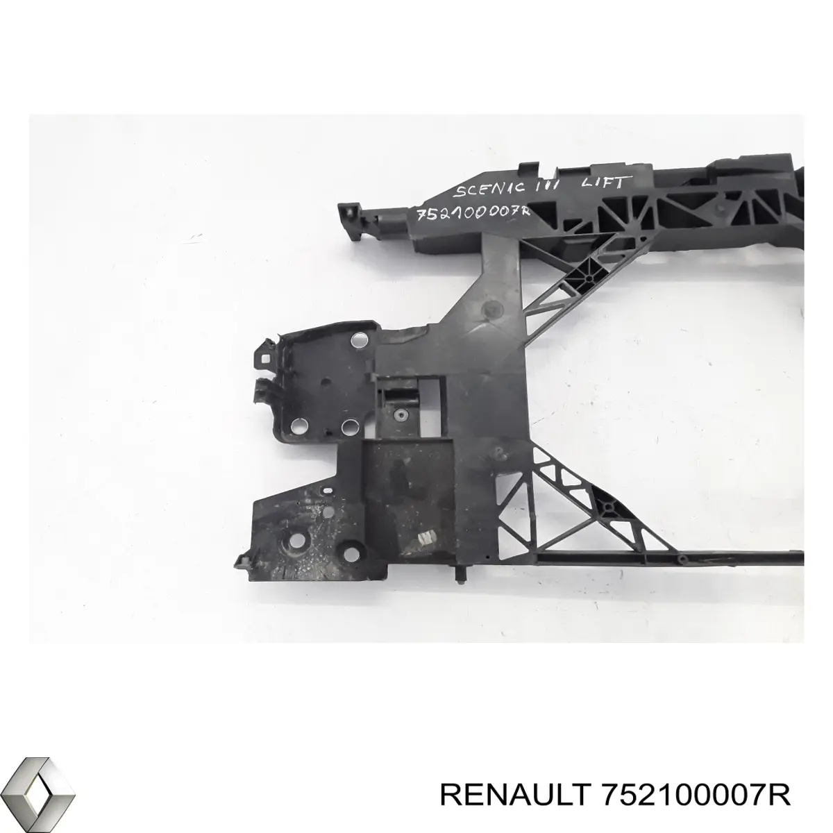 Compre 752100007R Renault (RVI) Suporte do radiador montado (painel de montagem de fixação das luzes)
