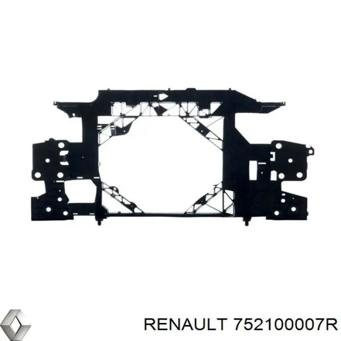 752100007R Renault (RVI) Suporte do radiador montado (painel de montagem de fixação das luzes)