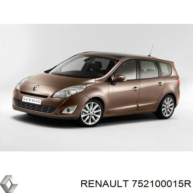 752100015R Renault (RVI) Reforçador do pára-choque dianteiro