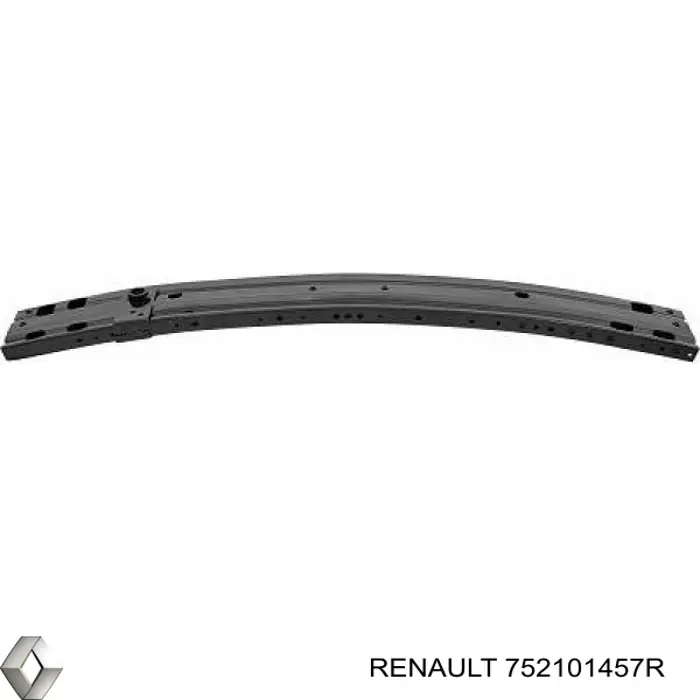 752101457R Renault (RVI) Reforçador do pára-choque dianteiro