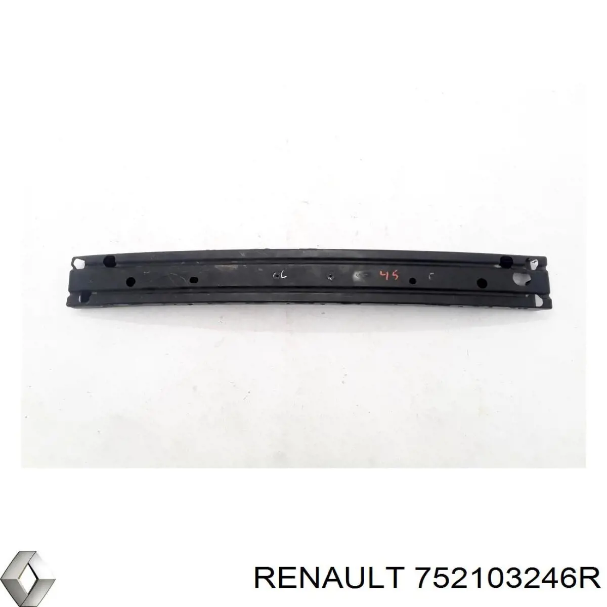 Reforçador do pára-choque dianteiro 752103246R Renault (RVI)