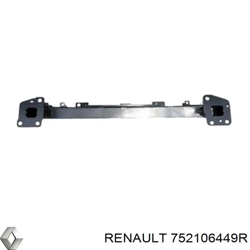 Compre 752100019R Renault (RVI) Reforçador do pára-choque dianteiro