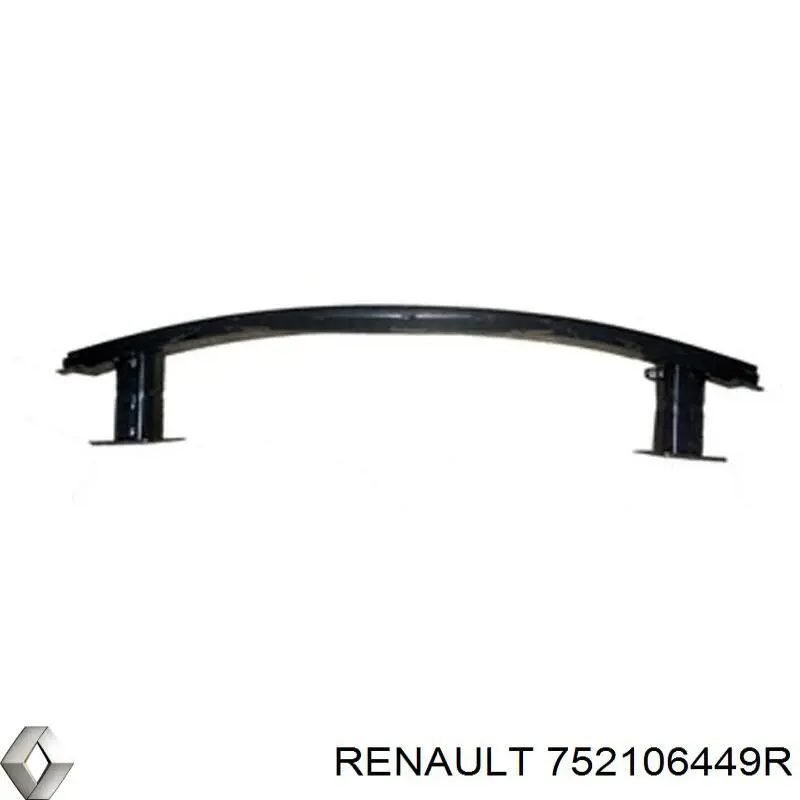 Compre 752106449R Renault (RVI) Reforçador do pára-choque dianteiro