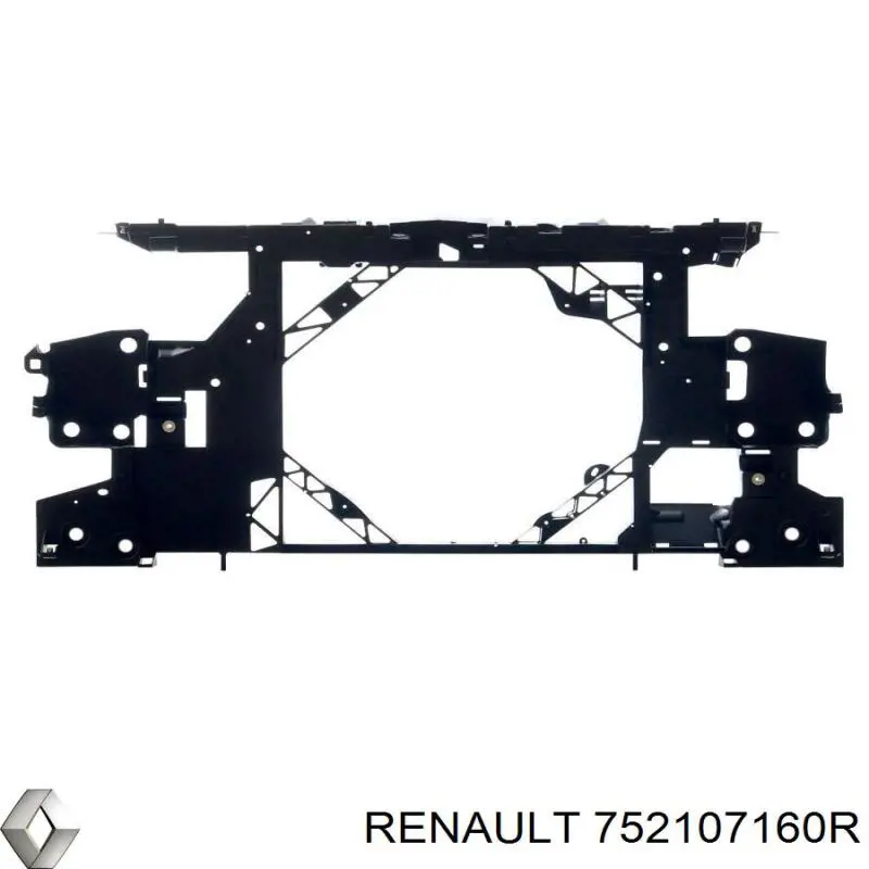 Suporte do radiador montado (painel de montagem de fixação das luzes) Renault (RVI) 752107160R preço, a partir de 119,18 USD