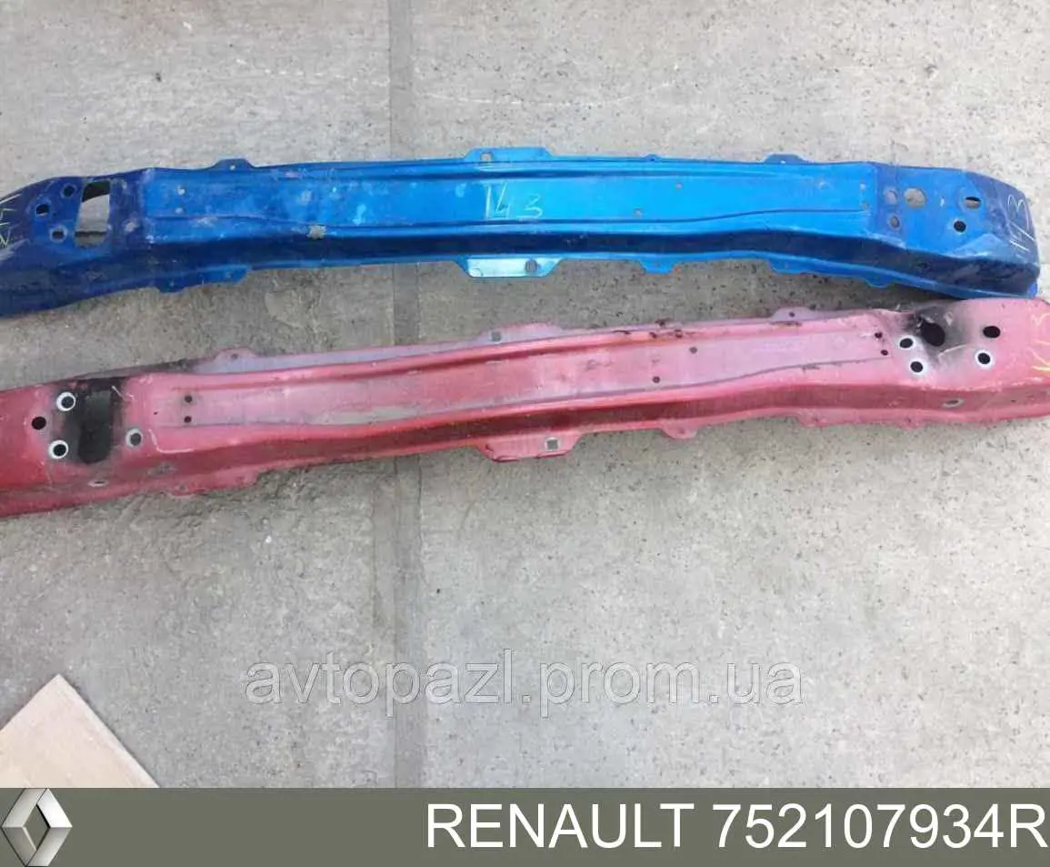 Compre 752107934R Renault (RVI) Reforçador do pára-choque dianteiro