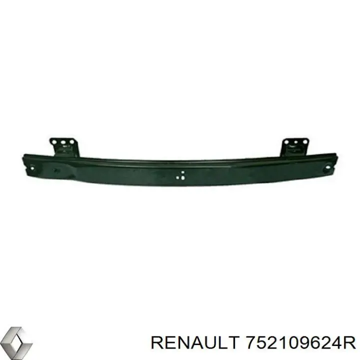 752109624R Renault (RVI) Reforçador do pára-choque dianteiro