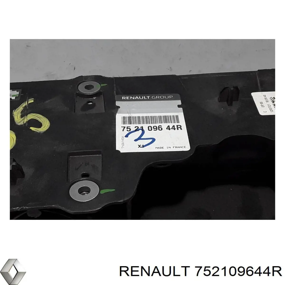 Suporte do radiador montado (painel de montagem de fixação das luzes) Renault (RVI) 752109644R preço, a partir de 325,14 USD