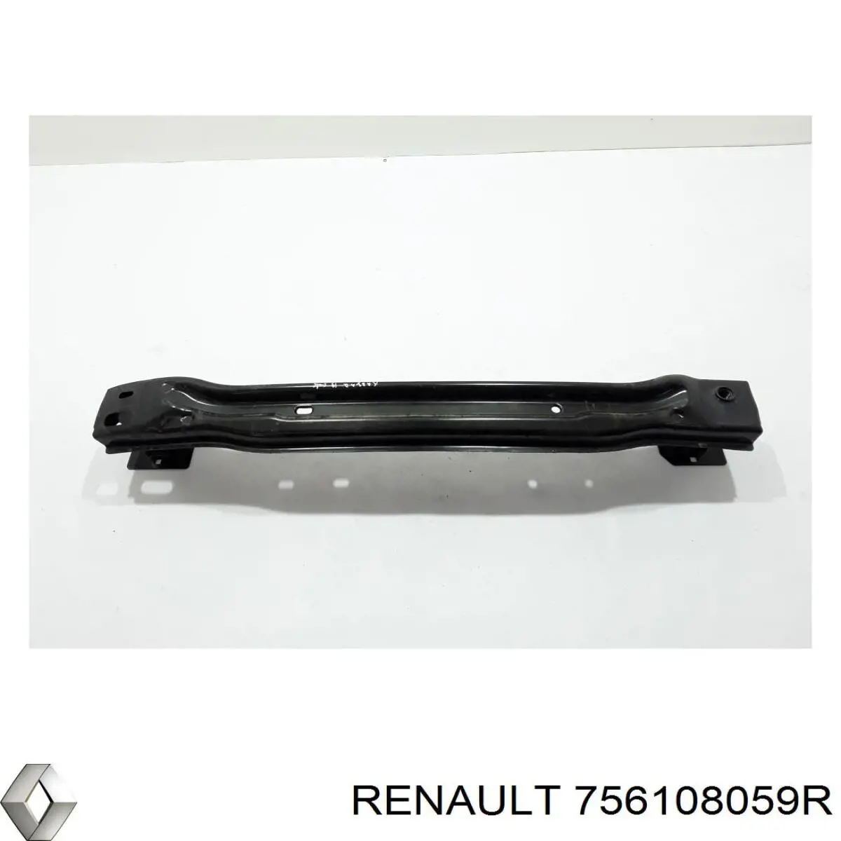 756108059R Renault (RVI) Reforçador do pára-choque traseiro