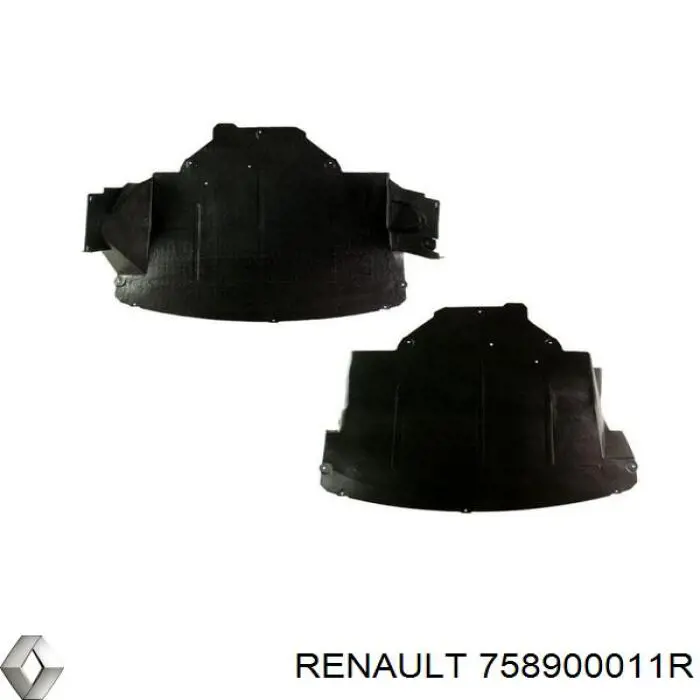 758900011R Renault (RVI) Proteção de motor, de panela (da seção de motor)