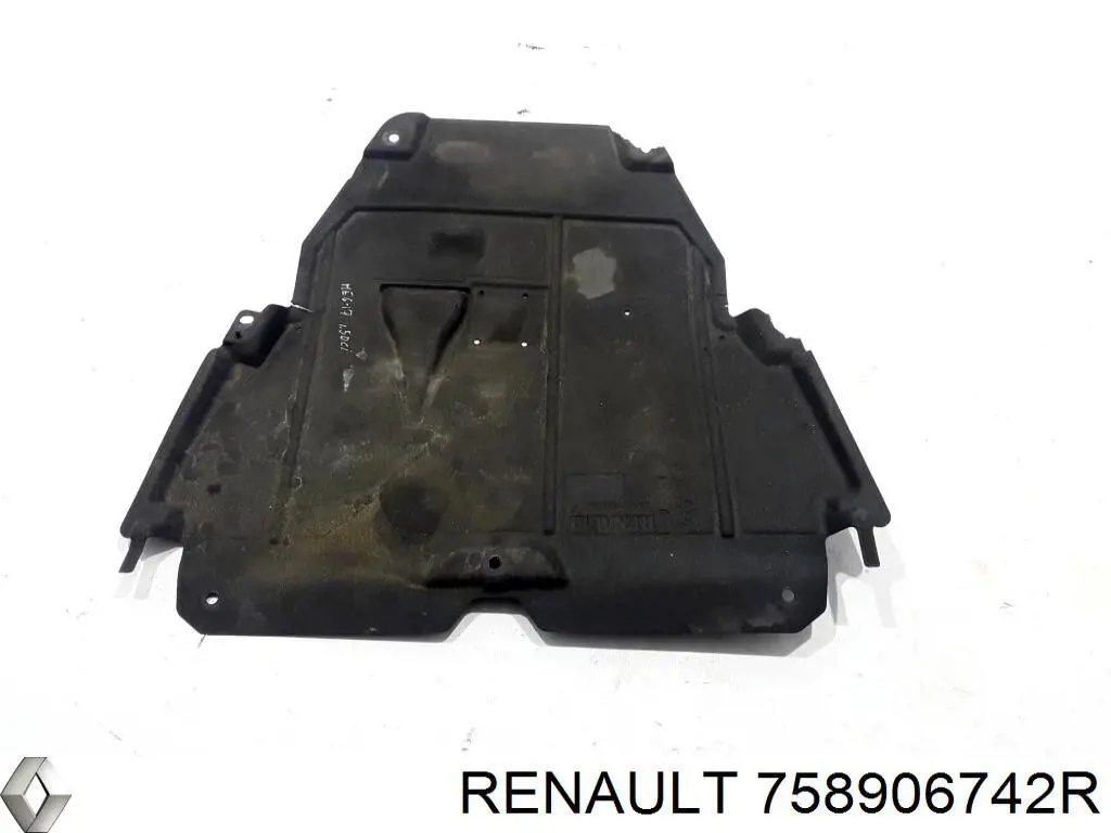 758906742R Renault (RVI) Proteção de motor, de panela (da seção de motor)