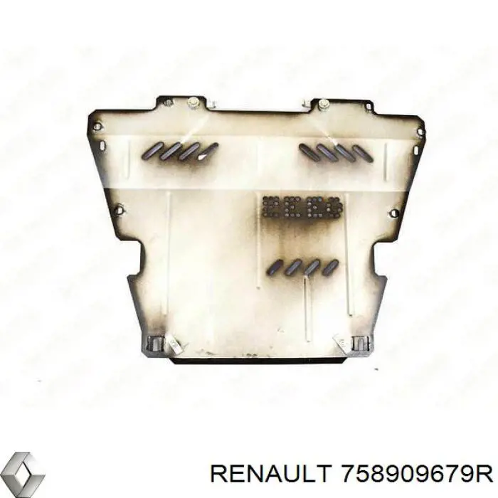 758909679R Renault (RVI) Isolamento de ruído da capota