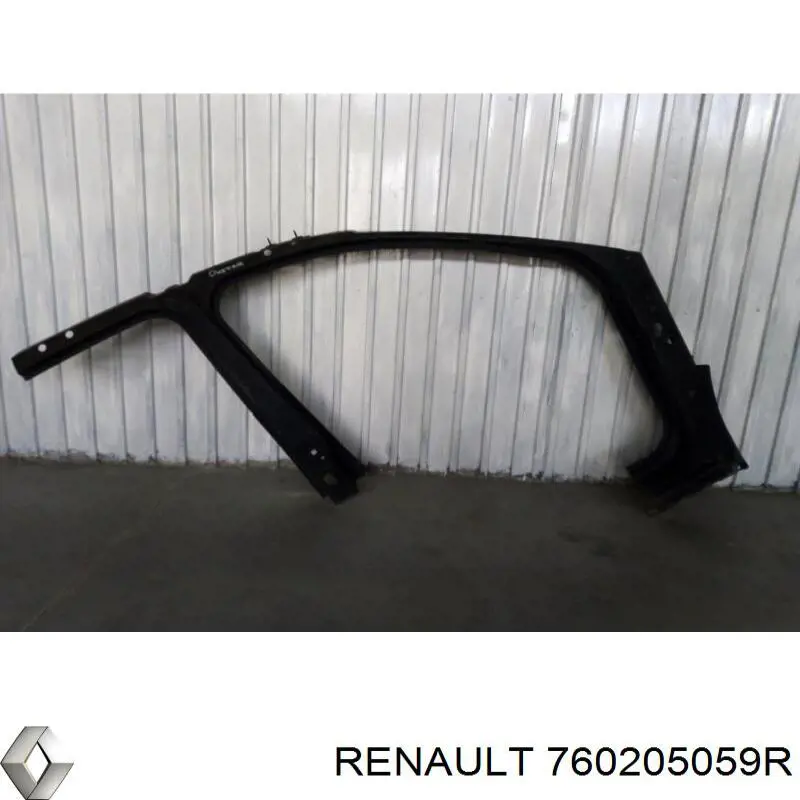 760205059R Renault (RVI) Vão da porta direita dianteira