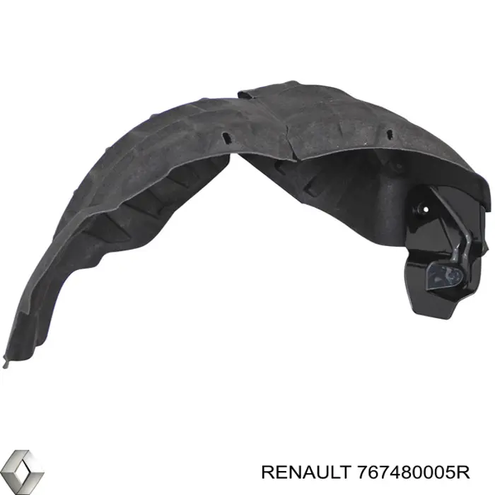 767480005R Renault (RVI) Guarda-barras do pára-lama traseiro direito