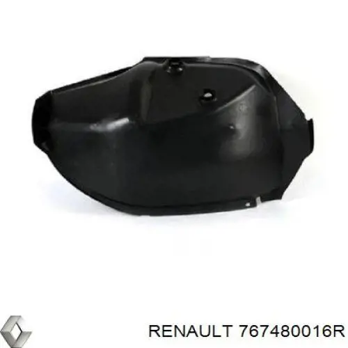 Guarda-barras direito traseiro do pára-lama traseiro Renault (RVI) 767480016R preço, a partir de 18,88 USD