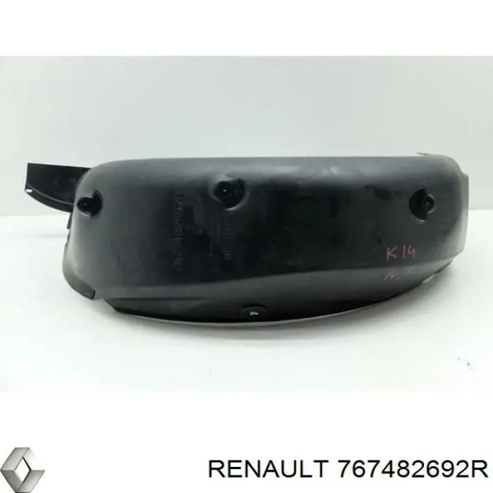 Guarda-barras do pára-lama traseiro direito Renault (RVI) 767482692R preço, a partir de 55,97 USD