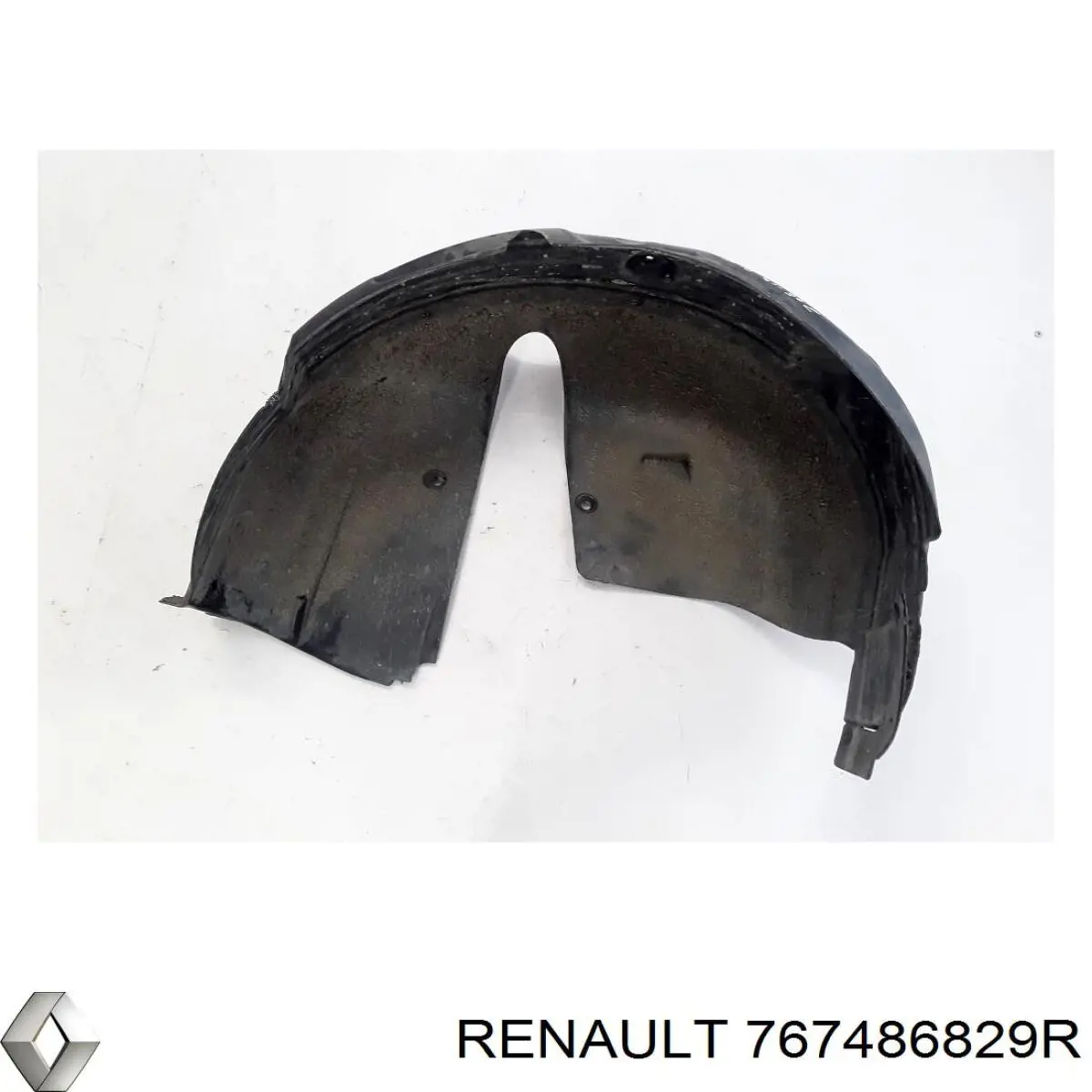 767486829R Renault (RVI) Guarda-barras do pára-lama traseiro direito