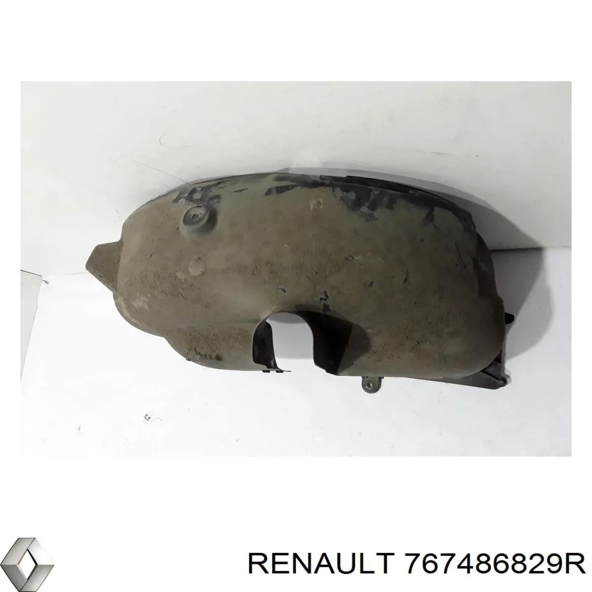 Compre 767486829R Renault (RVI) Guarda-barras do pára-lama traseiro direito