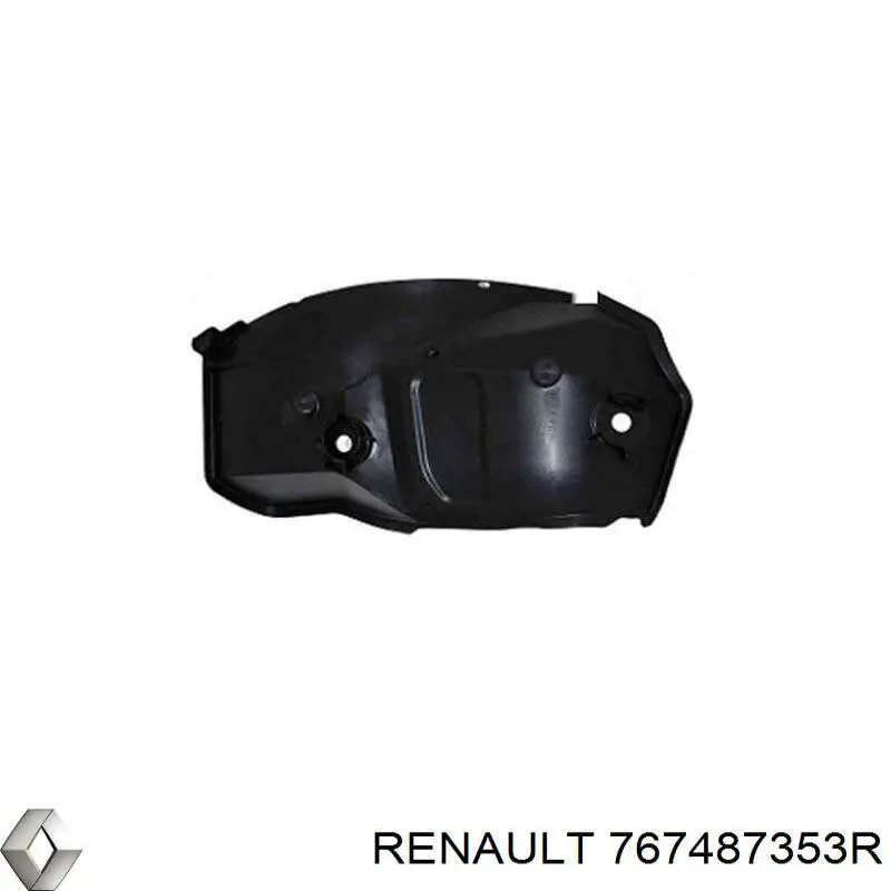 Guarda-barras do pára-lama traseiro direito Renault (RVI) 767487353R preço, a partir de 23,37 USD