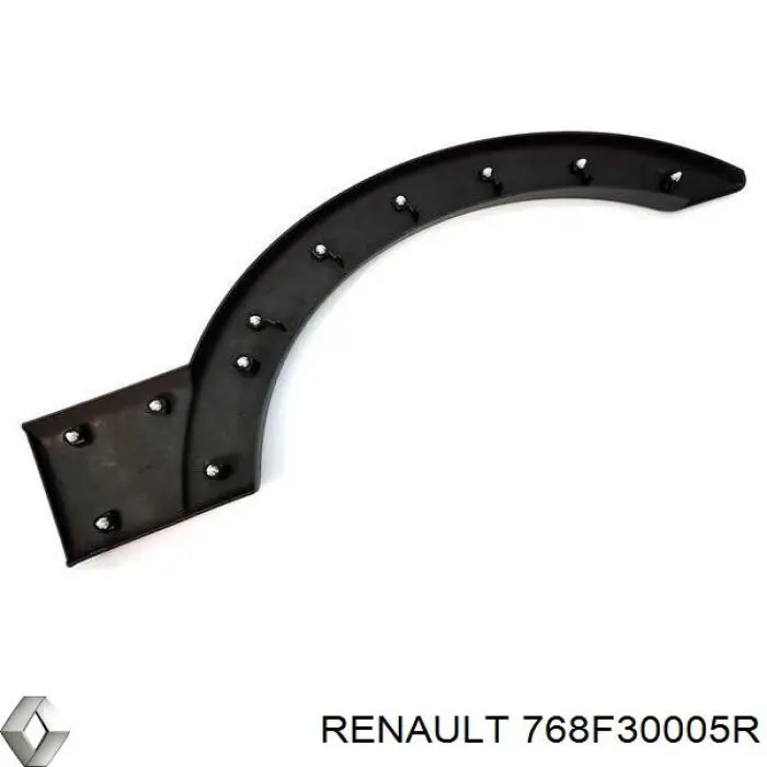 Moldura do pára-lama traseiro direito Renault (RVI) 768F30005R preço, a partir de 49,04 USD