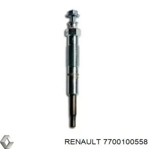Compre 7700100558 Renault (RVI) Vela de incandescência