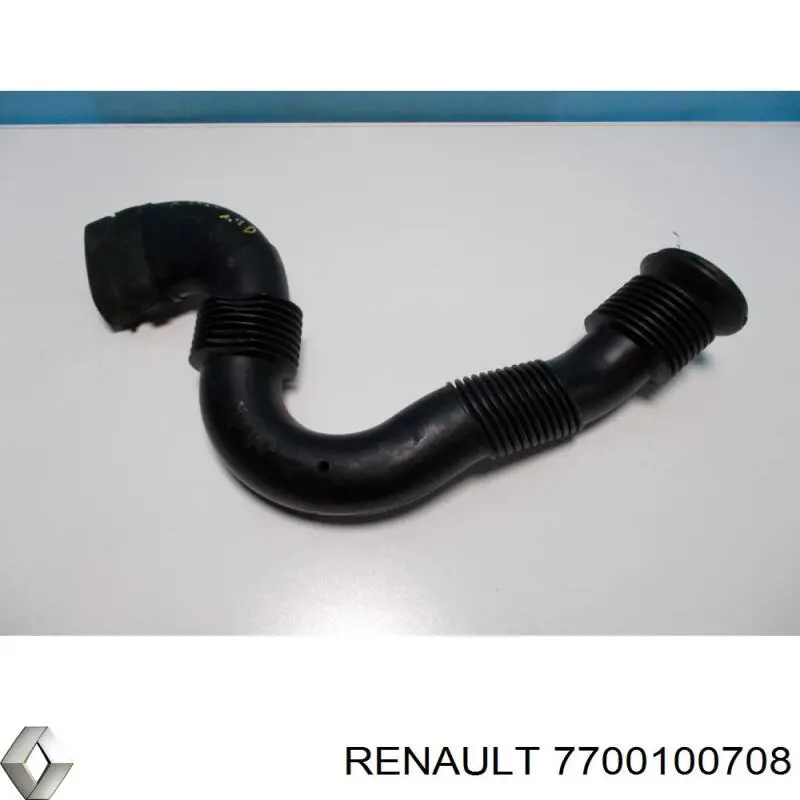 7700100708 Renault (RVI) Cano derivado de ar, entrada de filtro de ar