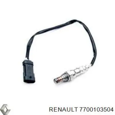 7700103504 Renault (RVI) Sonda lambda, sensor de oxigênio