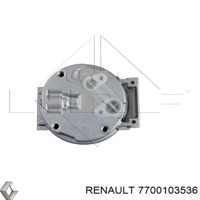 Compressor de aparelho de ar condicionado Renault (RVI) 7700103536 preço, a partir de 73,34 USD