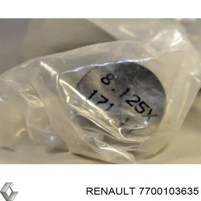 Compensador hidrâulico (empurrador hidrâulico), empurrador de válvulas Renault (RVI) 7700103635 preço, a partir de 15,99 USD