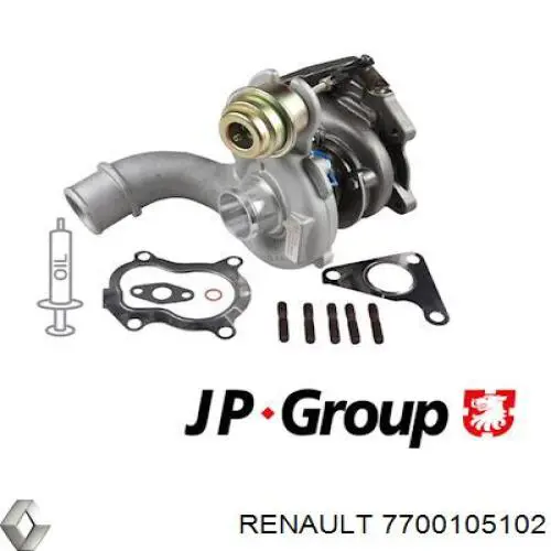 7700105102 Renault (RVI) Turbina
