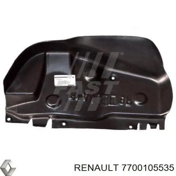 Compre 7700105535 Renault (RVI) Isolamento de ruído da capota