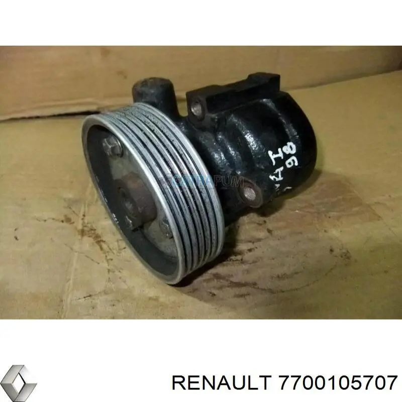 7700105707 Renault (RVI) Polia de bomba da Direção hidrâulica assistida