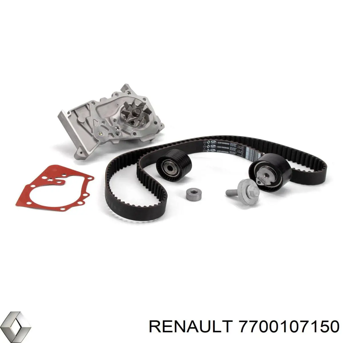 Compre 7700107150 Renault (RVI) Rolo parasita da correia do mecanismo de distribuição de gás
