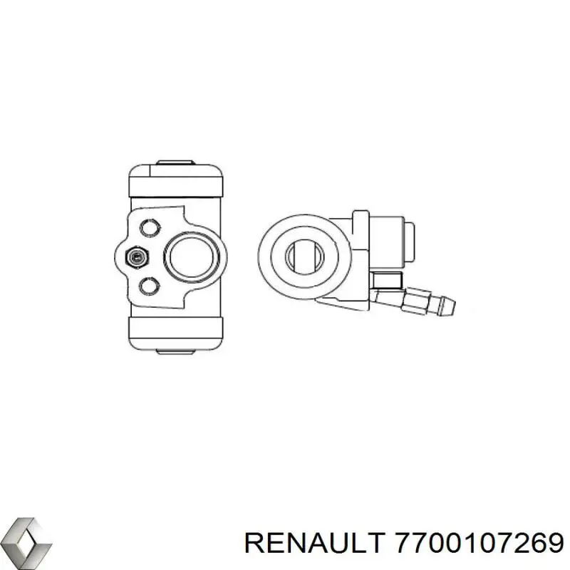 Compre 7700107269 Renault (RVI) Bobina de ignição