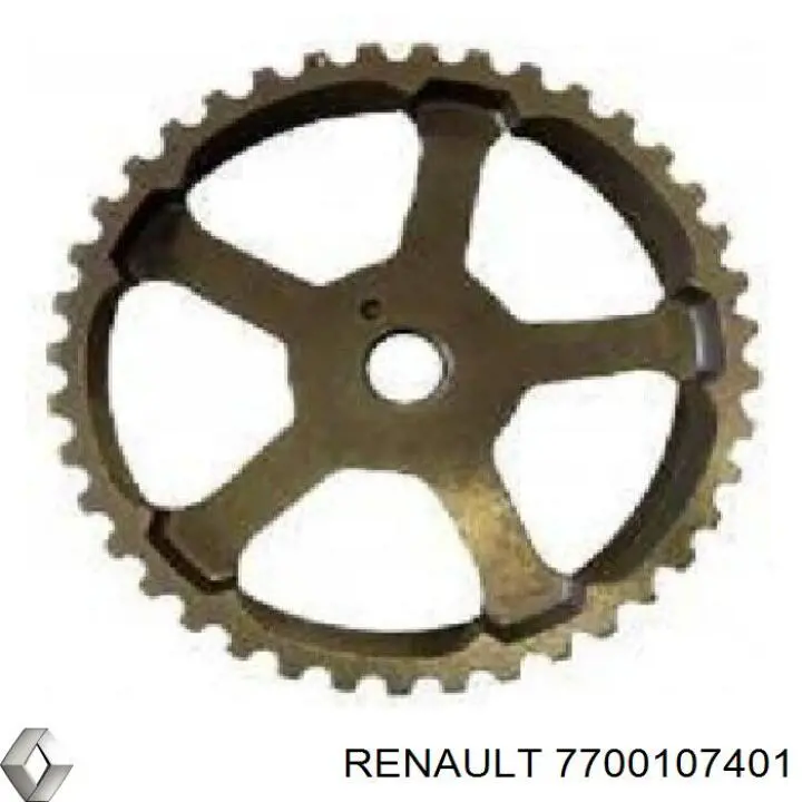 Engrenagem de cadeia da roda dentada da árvore distribuidora de motor Renault (RVI) 7700107401 preço, a partir de 26,70 USD