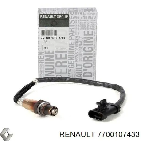 Compre 7700107433 Renault (RVI) Sonda lambda, sensor de oxigênio depois de catalisador