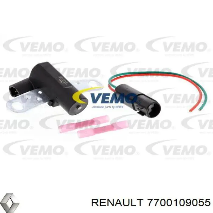 7700109055 Renault (RVI) Sensor de posição (de revoluções) de cambota