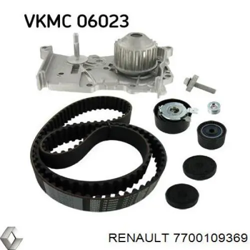 Compre 119313155R Renault (RVI) Correia do mecanismo de distribuição de gás, kit