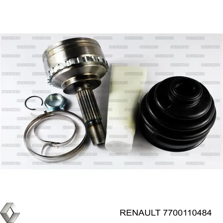 Semieixo (acionador) dianteiro esquerdo Renault (RVI) 7700110484 preço, a partir de 78,45 USD