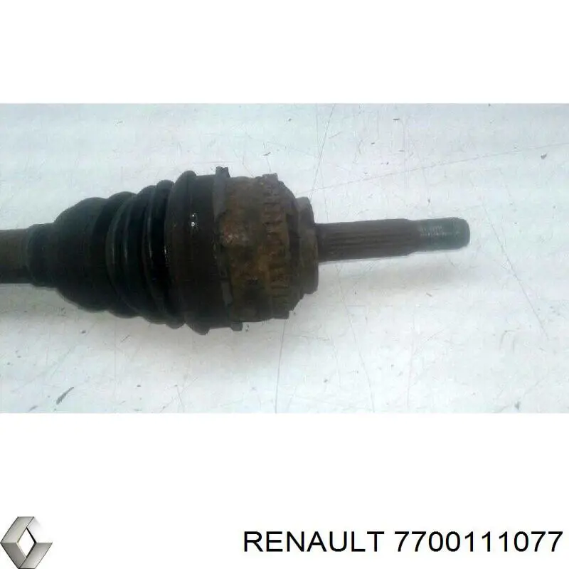 Compre 7700111077 Renault (RVI) Semieixo (acionador) dianteiro direito