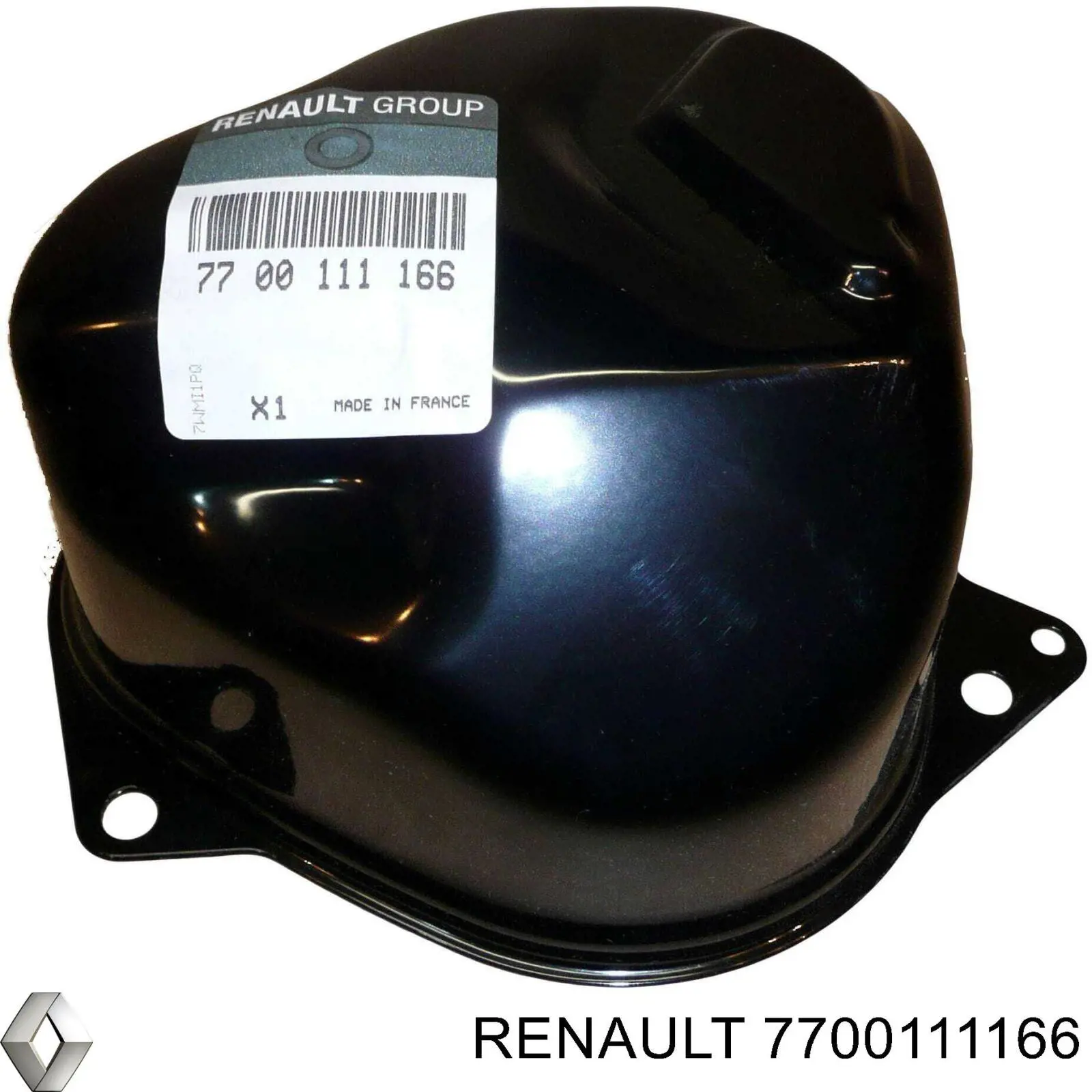 Compre 7700111166 Renault (RVI) Tampa traseira da caixa de mudança